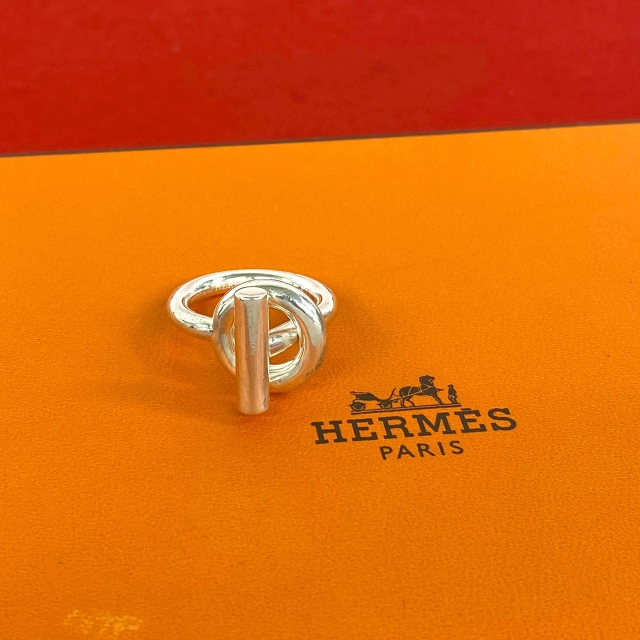 HERMES エルメス エシャペ リング シルバー925 リング・指輪 10号 シルバー
 26108
