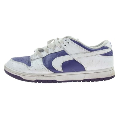 NIKE ナイキ スニーカー DJ4636-100 WMNS Dunk Low Made You Look ウィメンズ ダンク ロー メイド ユー ルック ホワイト系 パープル系 26.5cm【中古】