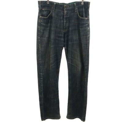 ARMANI COLLEZIONI アルマーニコレッツォーニ イタリア製 デニムパンツ 33 ネイビー