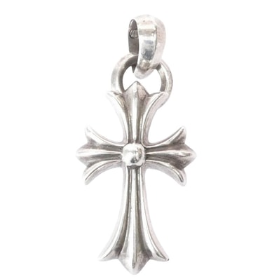 Chrome Hearts CH Cross Small W Bale "Silver"