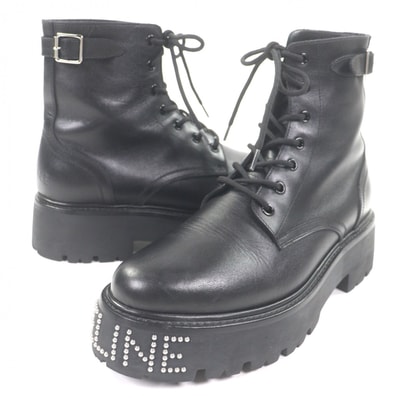 極美品 セリーヌ ブーツ BULKY バルキー ブラック メンズ 42
