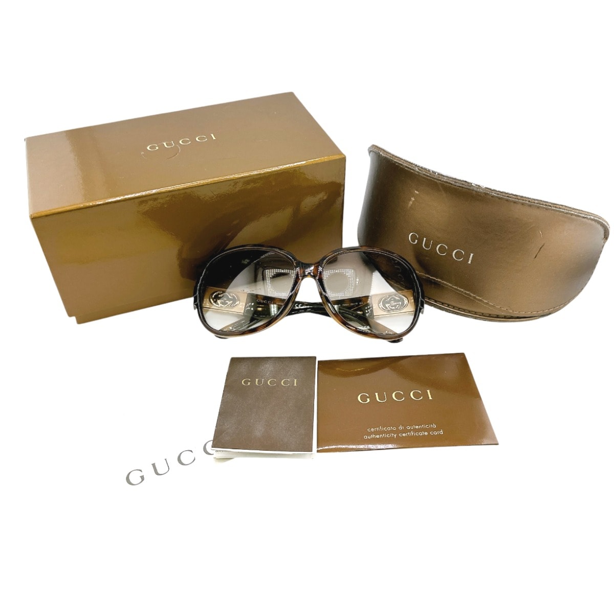 グッチ GUCCI べっこう調 GG3176/K/S79102 60□15 130 サングラス