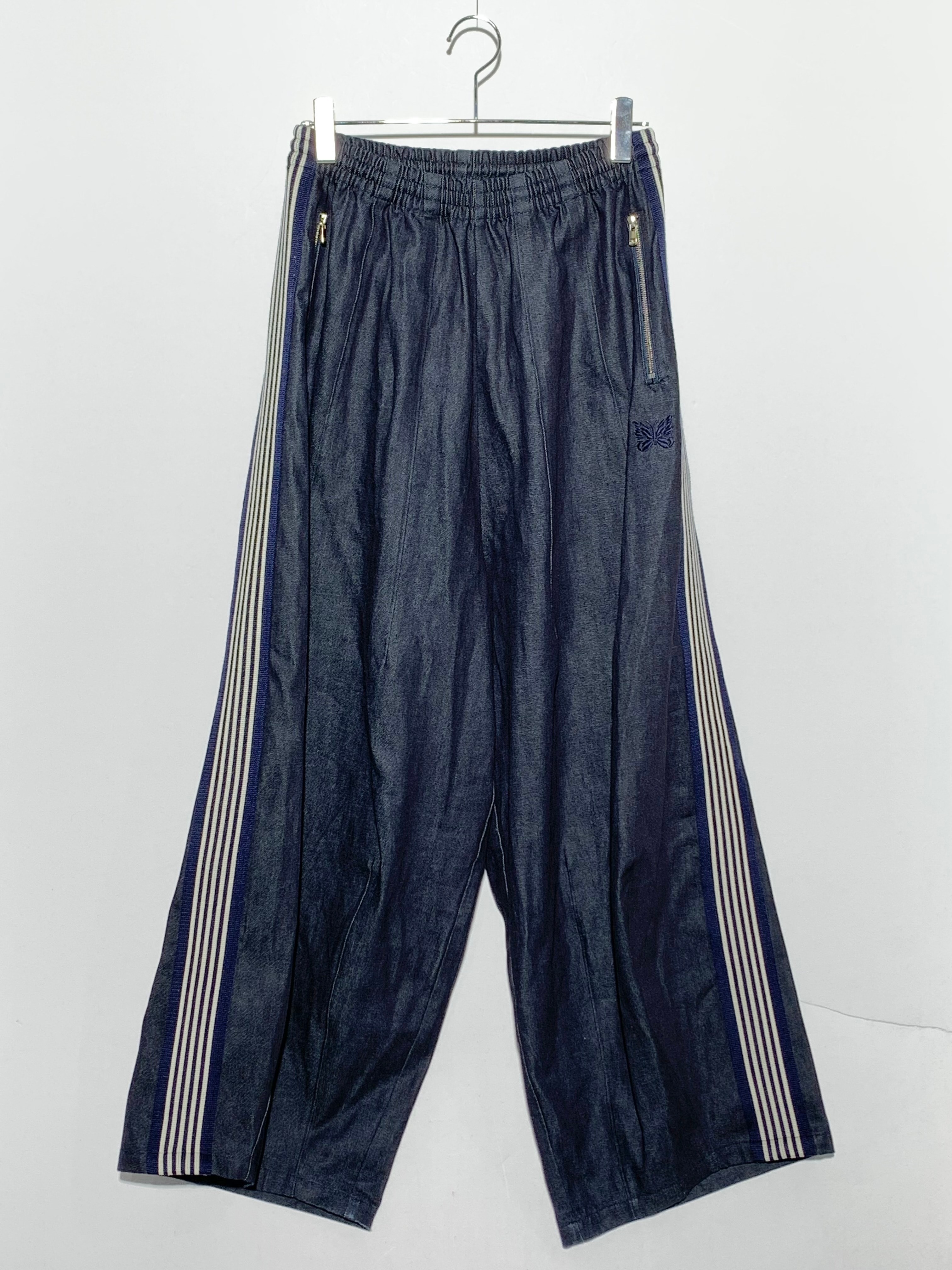 NEEDLES x NUBIAN H.D. Track Pant - Denim 11oz (Exclusive) "Indigo"