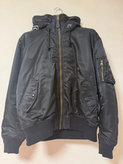 Supreme Hooded MA-1 "Black"