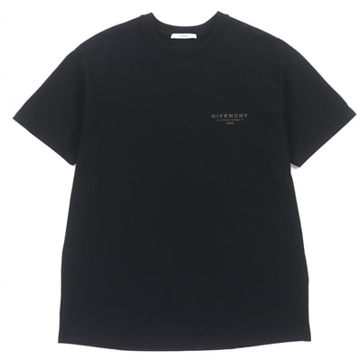 美品 ジバンシィ 半袖Tシャツ ブラック メンズ S BM71NK3YRV