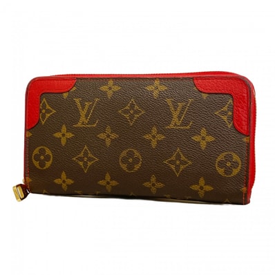 【6dd5011】ルイヴィトン 長財布 モノグラム ジッピーウォレットレティーロ M61854 スリーズ【中古】レディース