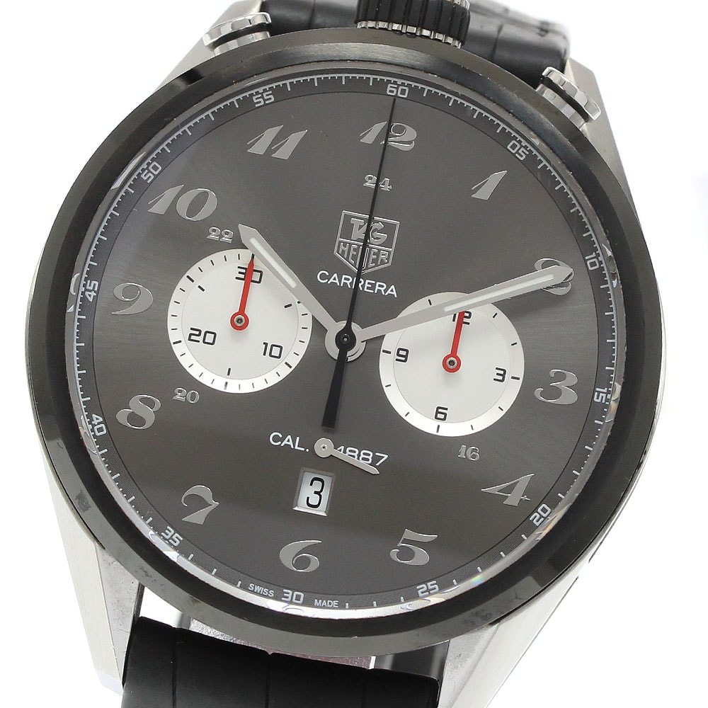 タグホイヤー カレラ 1887 クロノグラフ100周年記念 メンズ 【中古】