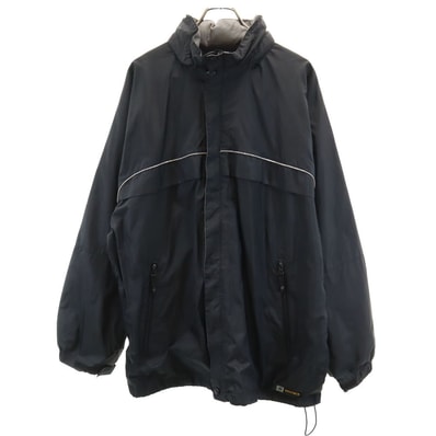 NAUTICA COMPETITION ノーティカ コンペティション ナイロンジャケット XL チャコールブラック 裏メッシュ