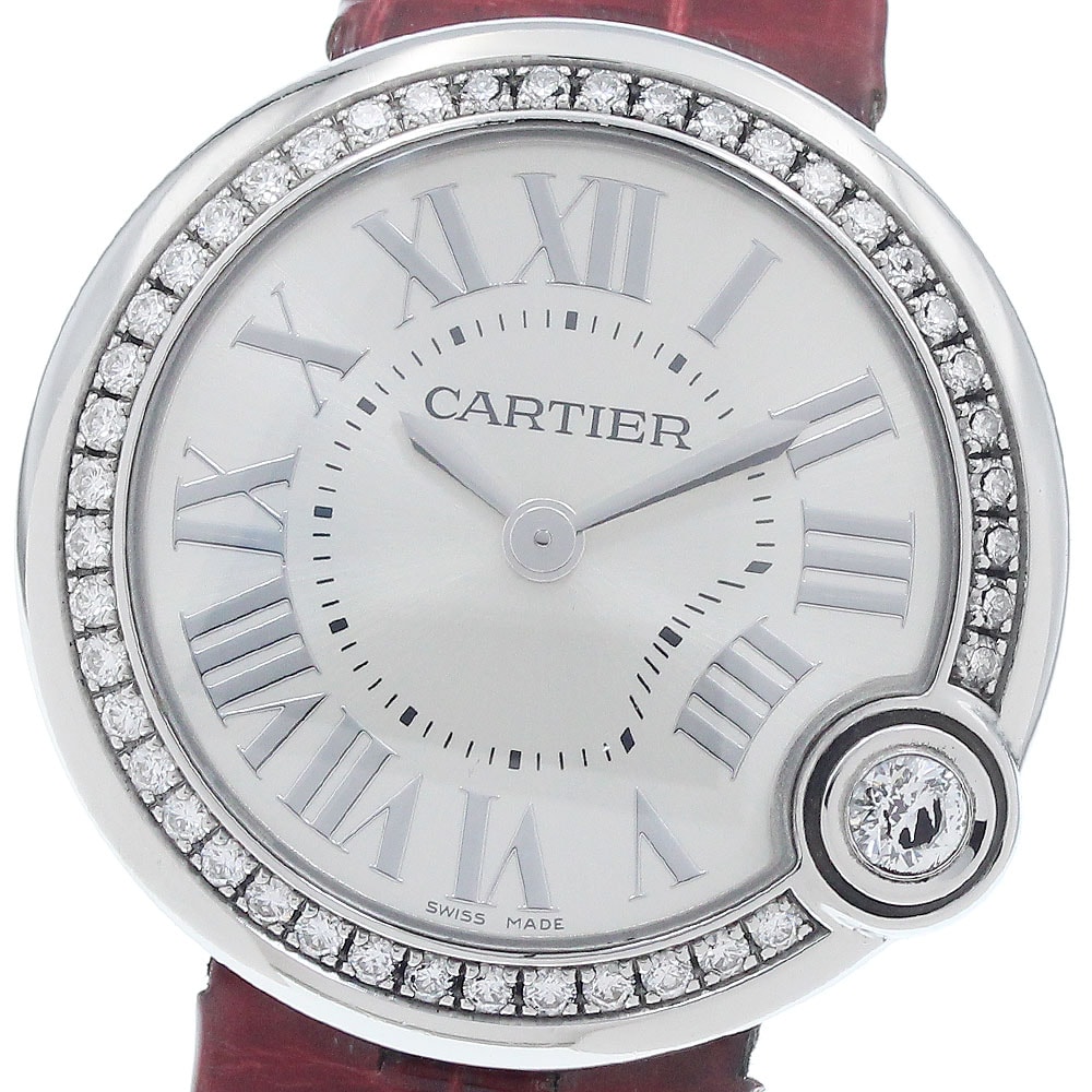 カルティエ バロン ブラン ドゥ カルティエ レディース 【中古】