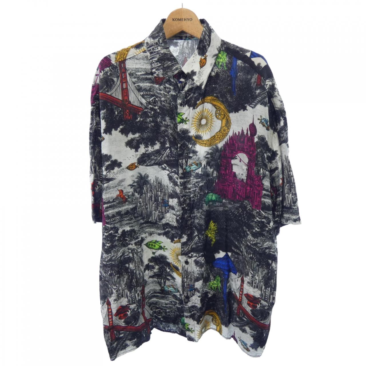 ヴァレンティノ VALENTINO UV3AAB606G8 S/Sシャツ