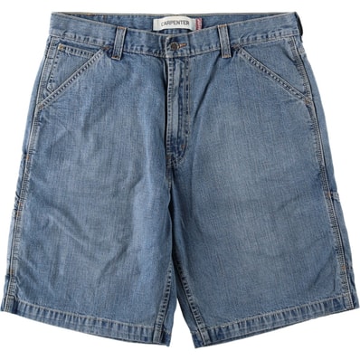 古着 リーバイス Levi's CARPENTER デニムペインターショーツ ハーフパンツ メンズw37相当/eaa662961