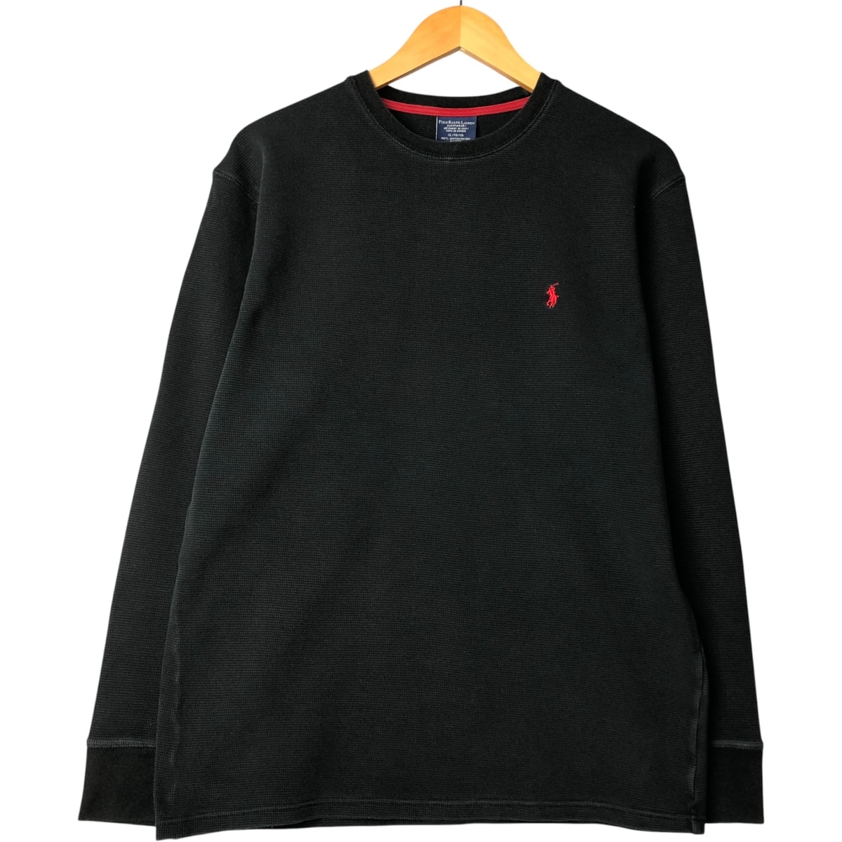 古着 ラルフローレン Ralph Lauren POLO RALPH LAUREN SLEEPWEAR サーマルロンT ワッフル メンズXL相当/eaa590255