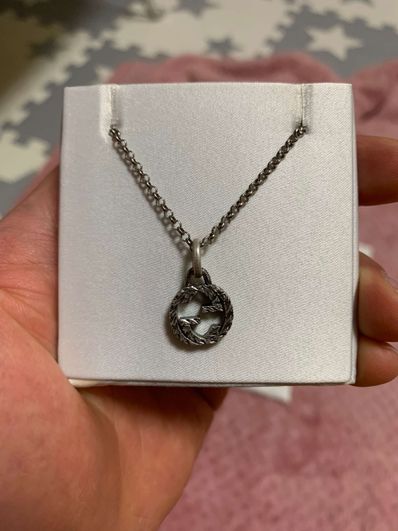 GUCCI Interlocking G Pendant Necklace