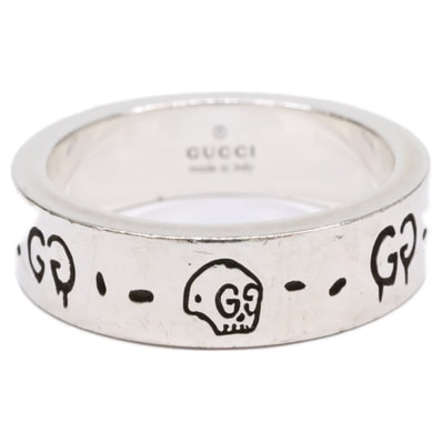 グッチ 477932 Ag925 GUCCI GHOST グッチ ゴースト GG スカル 18