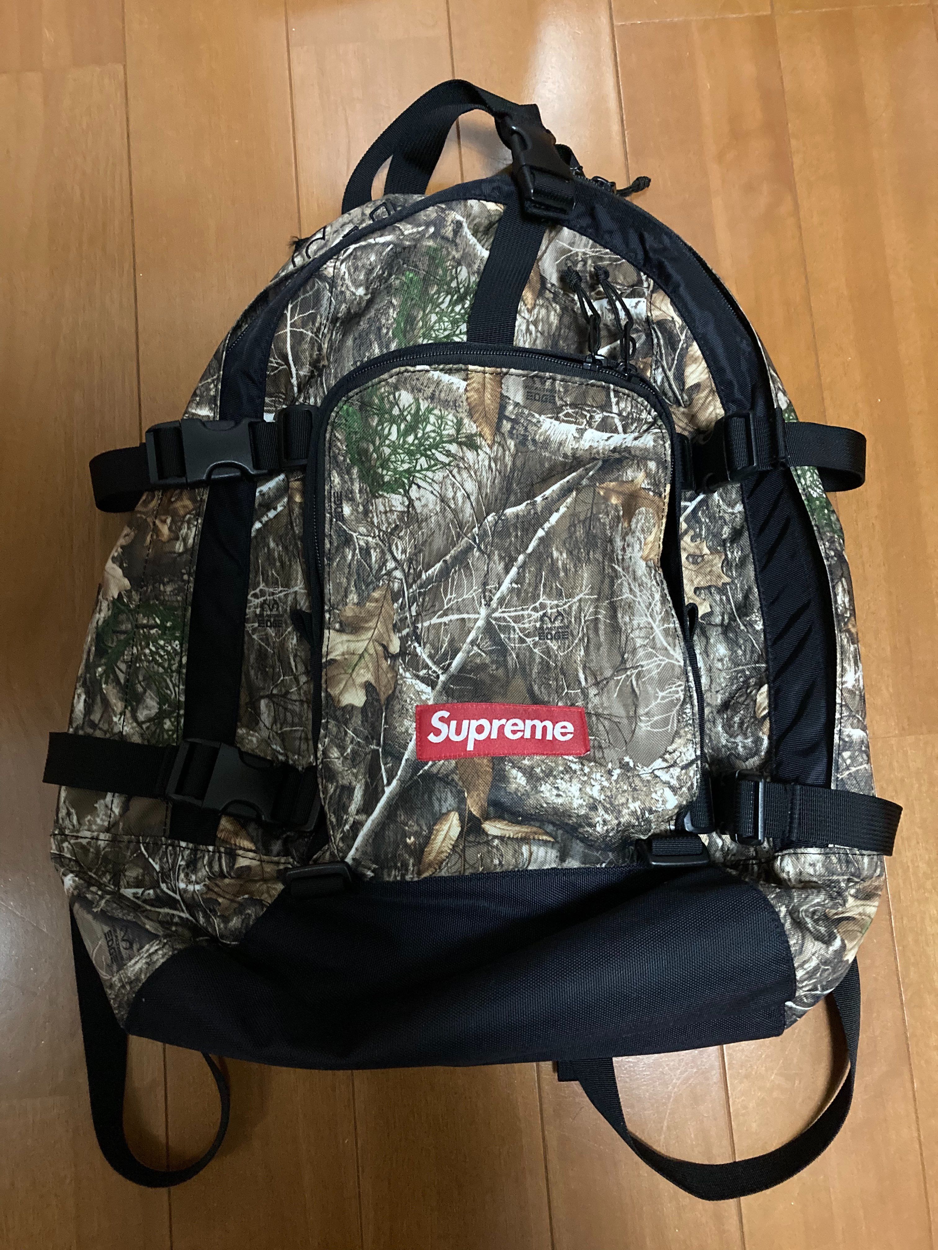 Supreme 19FW Backpack "Real Tree Camo"