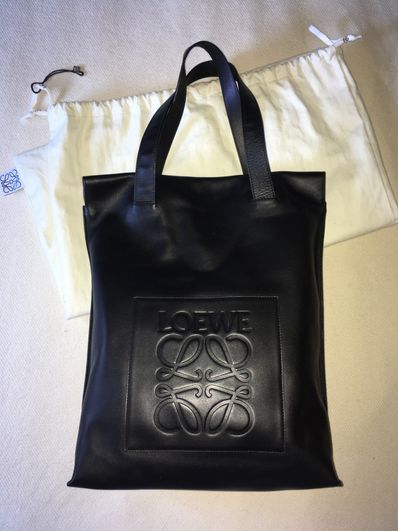 LOEWE Small Basket Bag In Palm Leaf and Calfskin "Natural/Tan"