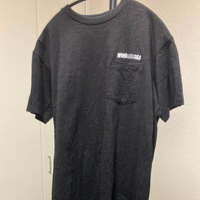 WIND AND SEA Mountain Range Pocket S/S T "Black"