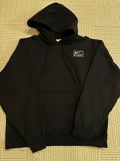 Stussy × Nike NRG Washed Hoodie (US Size) "Black" DN4028-010