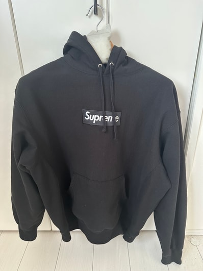 Supreme Box Logo Hooded Sweatshirt "Black" (23FW)