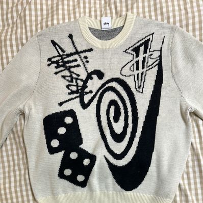 Stussy x Nike Icon Knit Sweater "Natural"