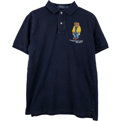 古着 ラルフローレン Ralph Lauren POLO RALPH LAUREN CLASSIC FIT ポロベア 半袖 ポロシャツ メンズS相当/eaa654607