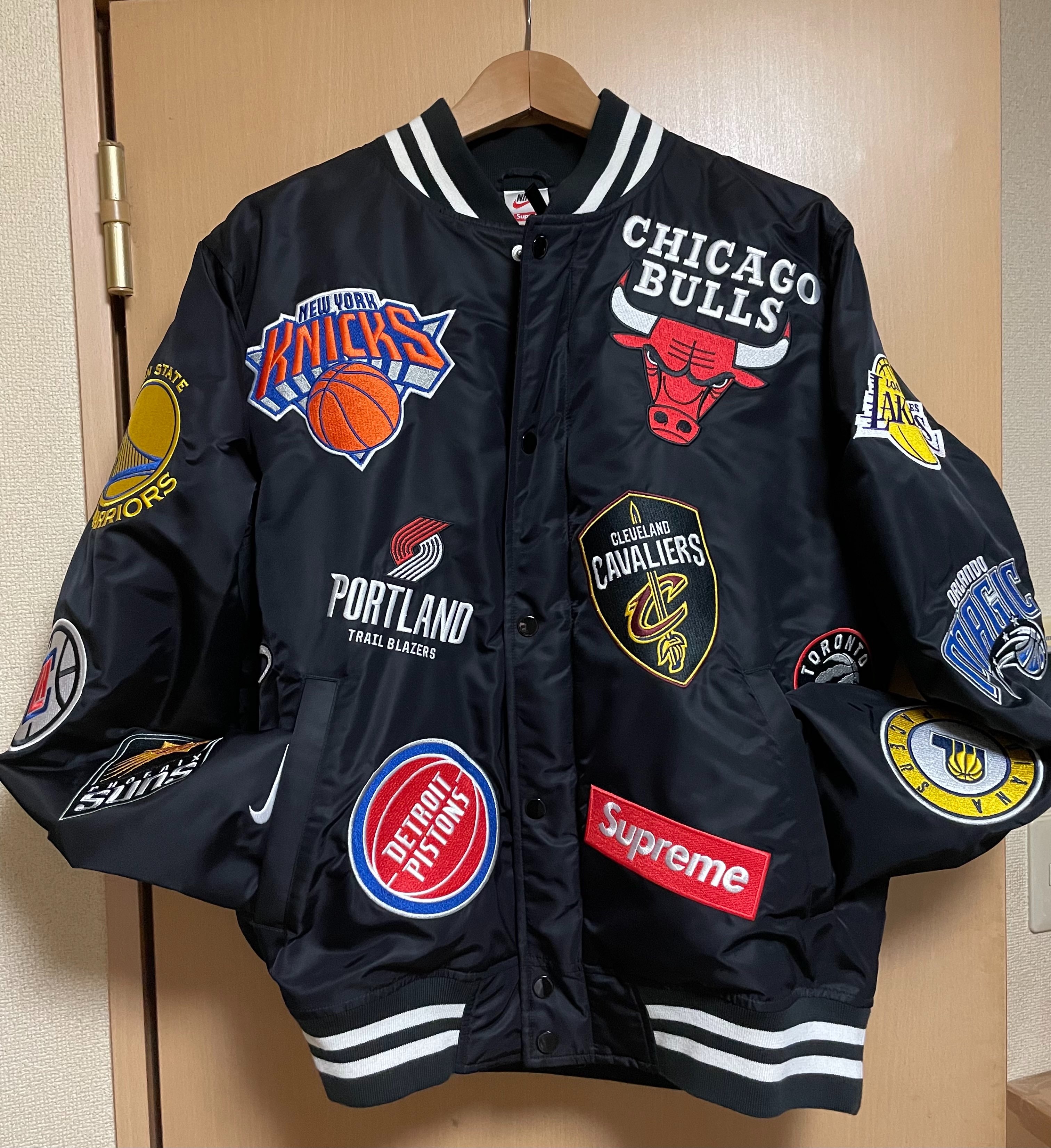 Supreme / Nike®/NBA Teams Warm-Up Jacket "Black"