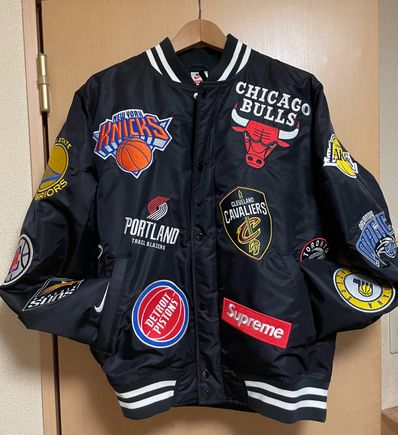 Supreme / Nike®/NBA Teams Warm-Up Jacket "Black"