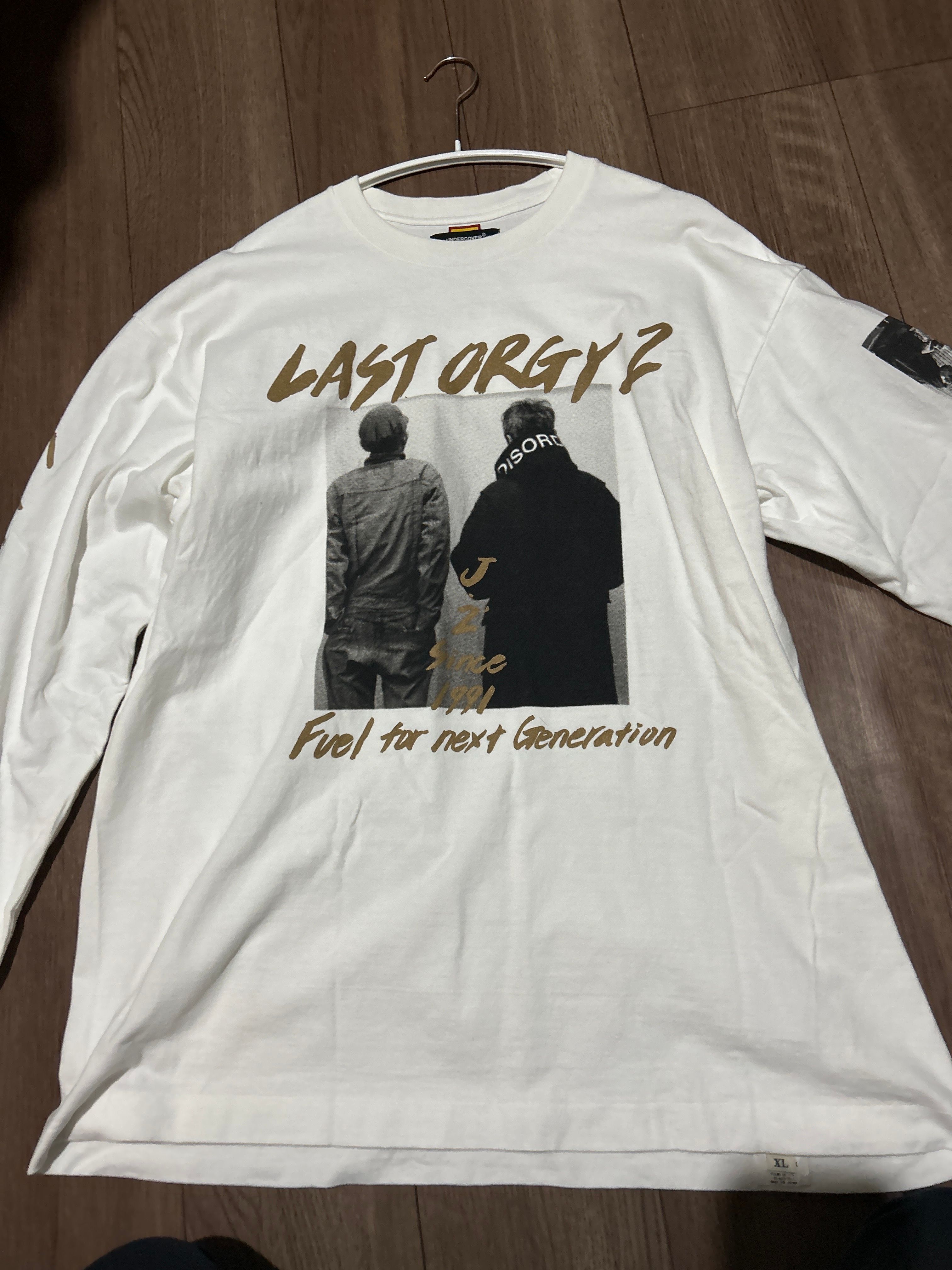 HUMAN MADE UNDERCOVER LAST ORGY2 L/S T-SHIRT "White" XX24CS002