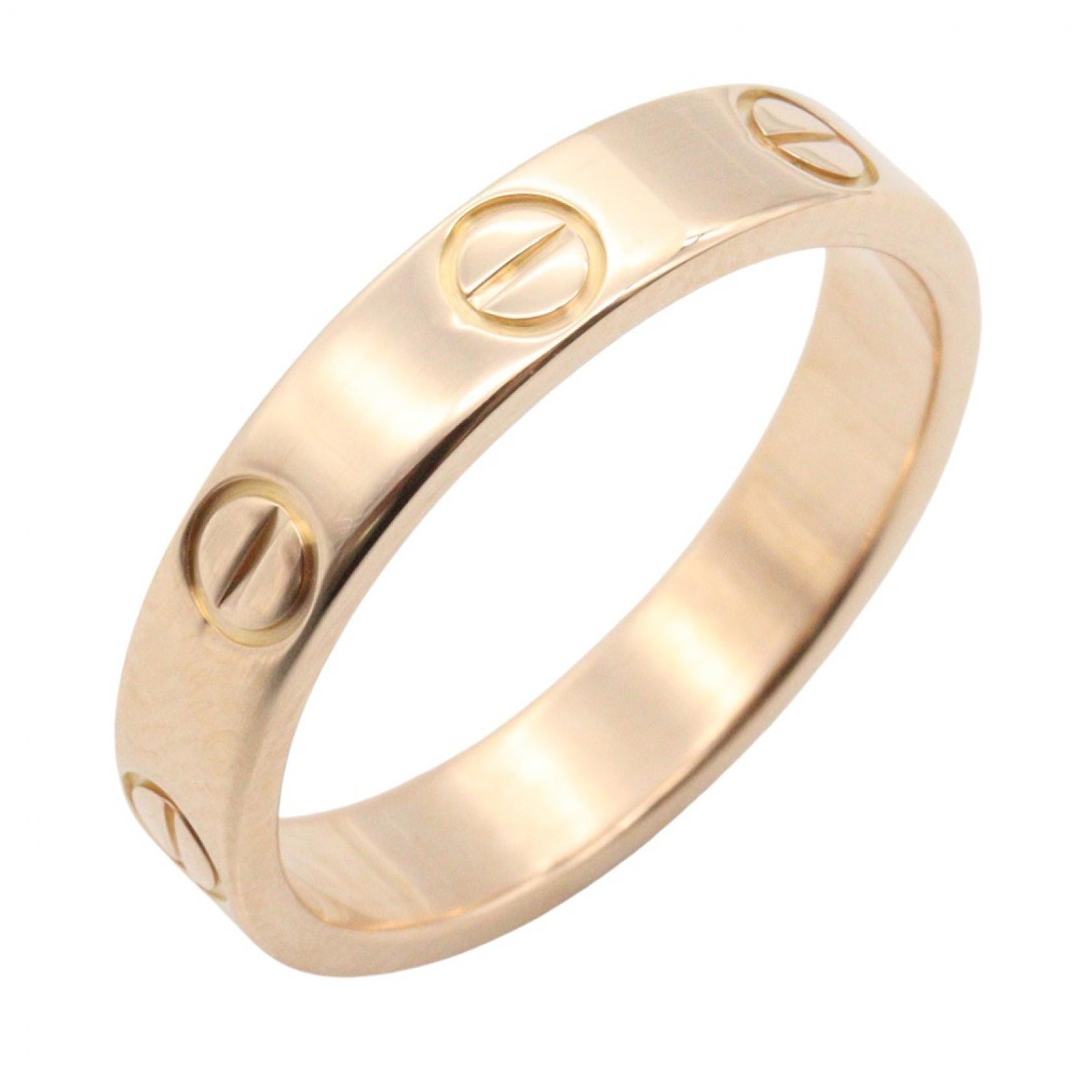 カルティエ CARTIER ミニラブリング リング・指輪 ジュエリー K18PG(ピンクゴールド) メンズ レディース ゴールド系 B4085200 【中古】