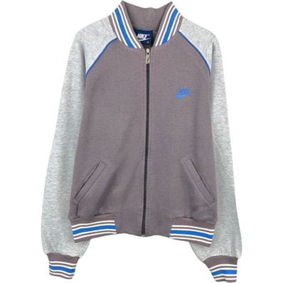 古着 80年代 ナイキ NIKE 紺タグ フルジップスウェットシャツ トレーナー メンズM相当 ヴィンテージ/eaa674007