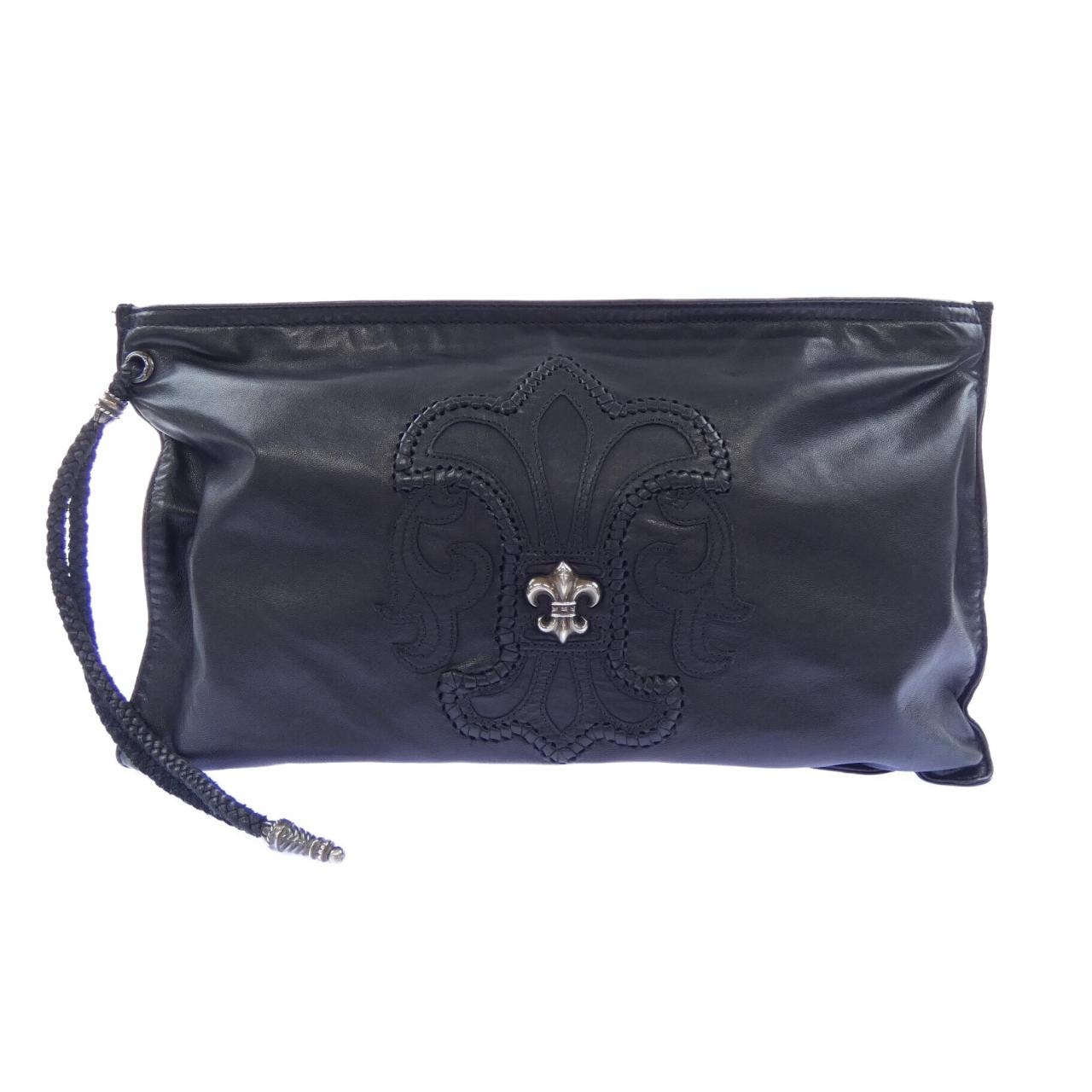 Chrome Hearts BS Fleur Flat Pouch "Black"