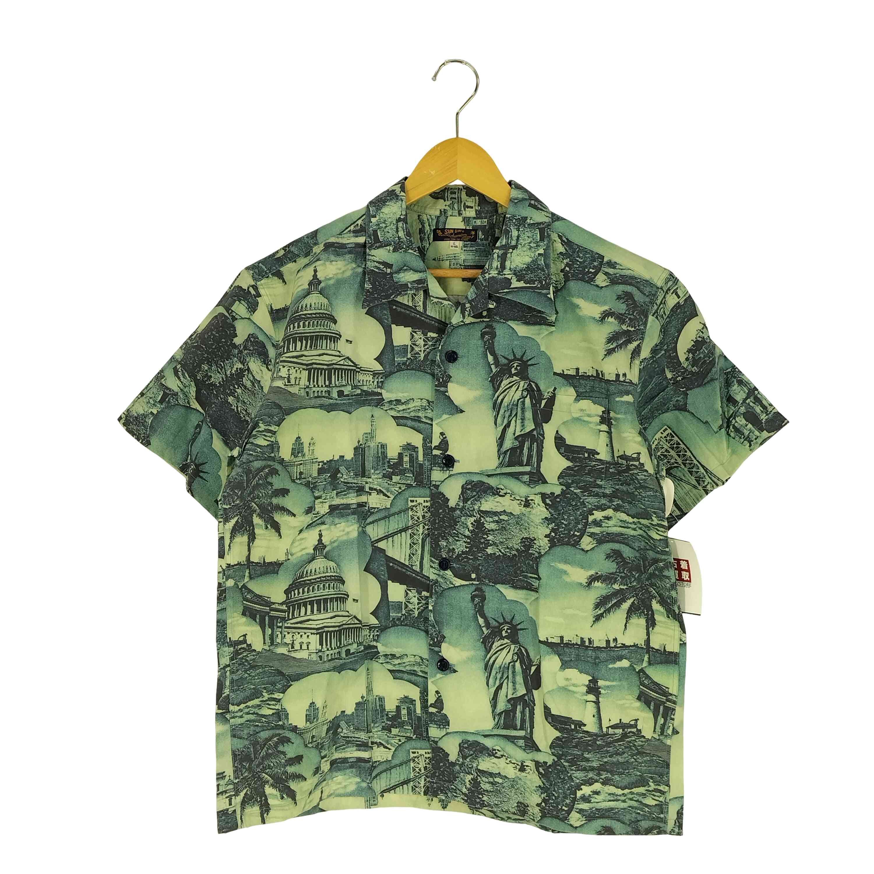 BEST VIEW OF NEW YORK COTTON TYPEWRITER OPEN SHIRT【1141511320740】