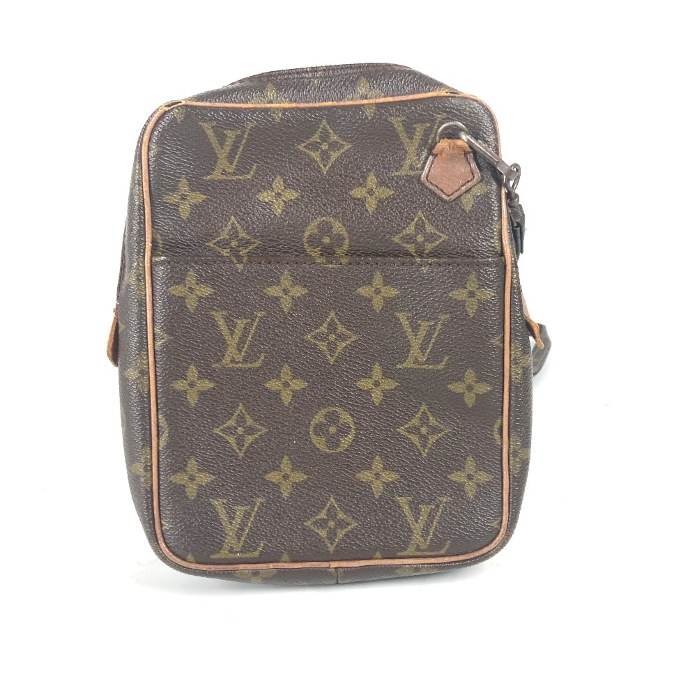 ルイヴィトン LOUIS VUITTON ダヌーブ 旧型  M3552 モノグラム カバン ポシェット 斜め掛け ショルダーバッグ モノグラムキャンバス ブラウン
