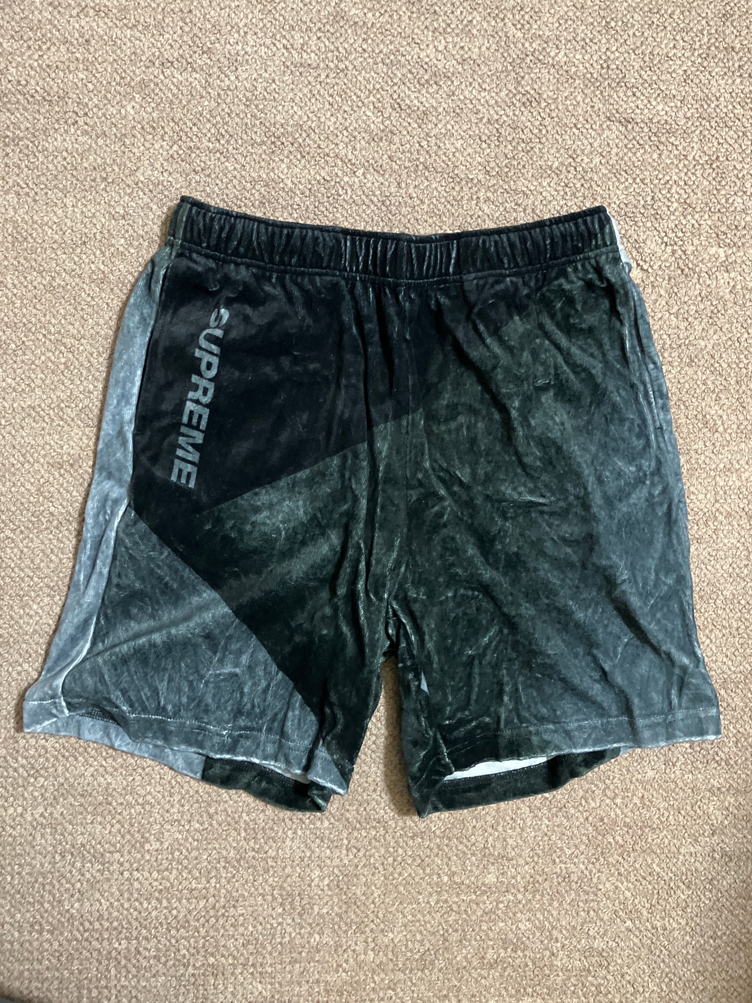 Supreme Geo Velour Short "Black"
