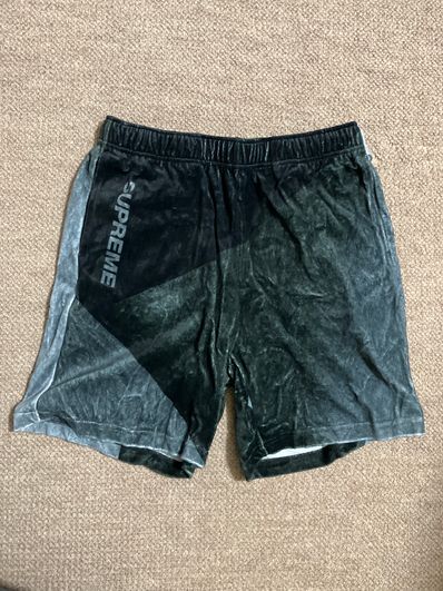 Supreme Geo Velour Short "Black"