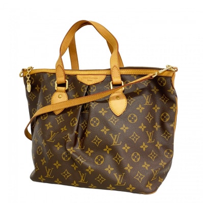 【6dc3815-k】ルイヴィトン ハンドバッグ モノグラム パレルモPM M40145 ブラウン 2wayバッグ【中古】レディース