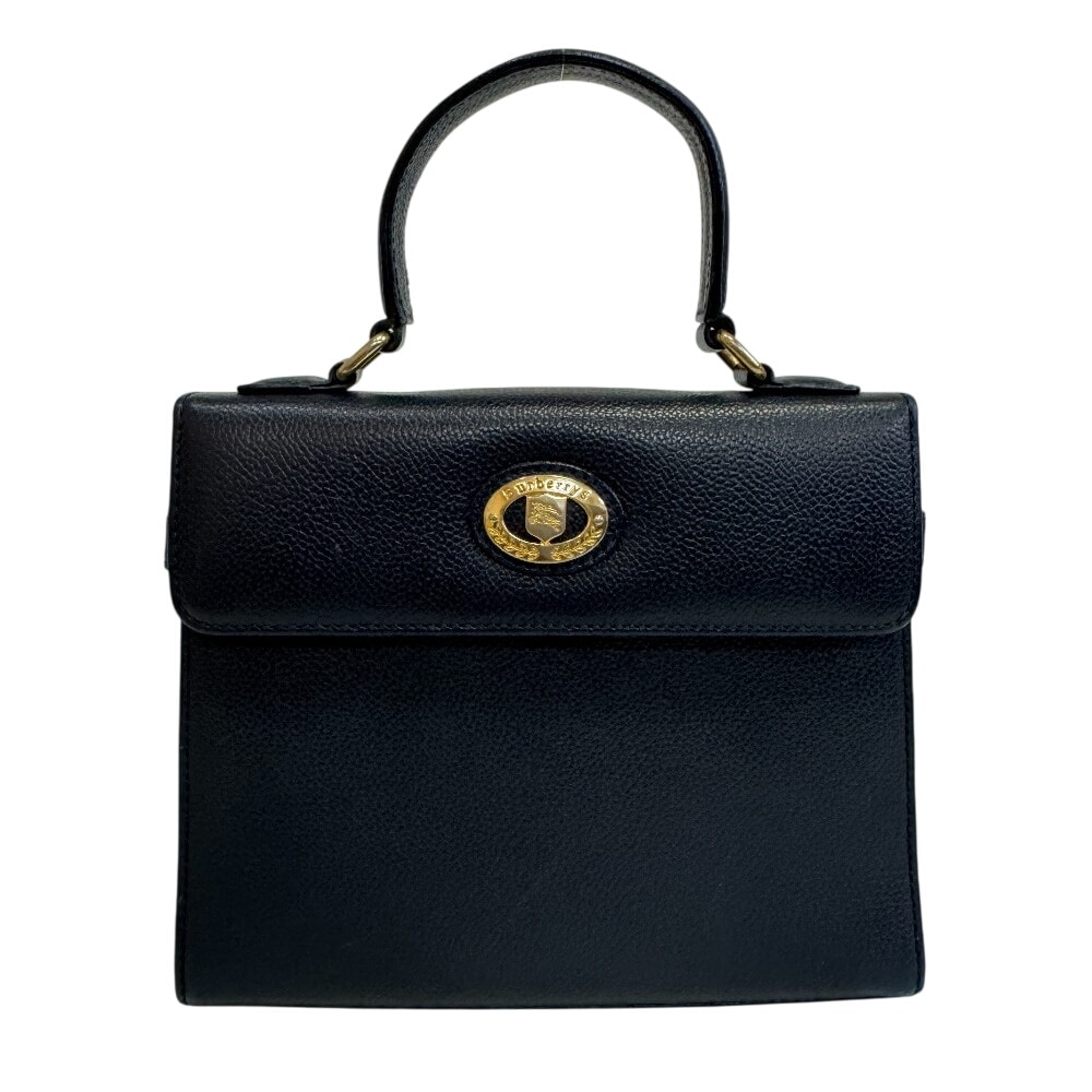 バーバリー BURBERRY ハンドバッグ ノバチェック フォーマル ブラック