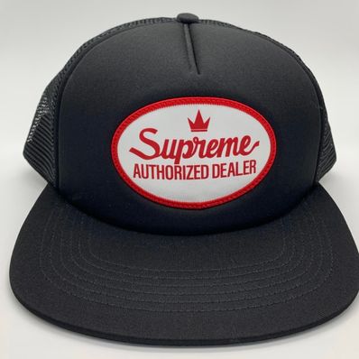 Supreme Authorized Mesh Back 5-Panel "Black" (25SS)