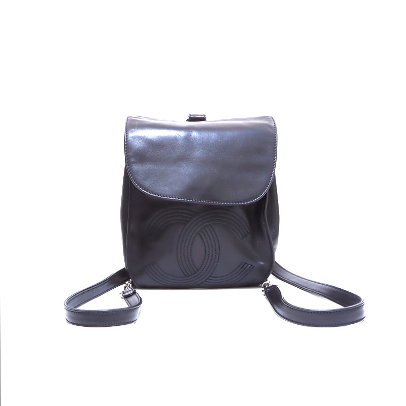 シャネル CHANEL ココマーク リュック・デイパック ラムスキン【中古】
