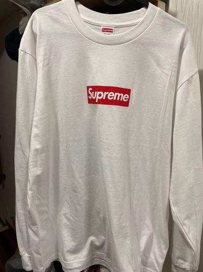 Supreme Box Logo L/S Tee "White"