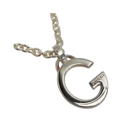 ☆☆GUCCI グッチ Gロゴ ネックレス シルバー SV925 箱・布袋有 Gモチーフ
