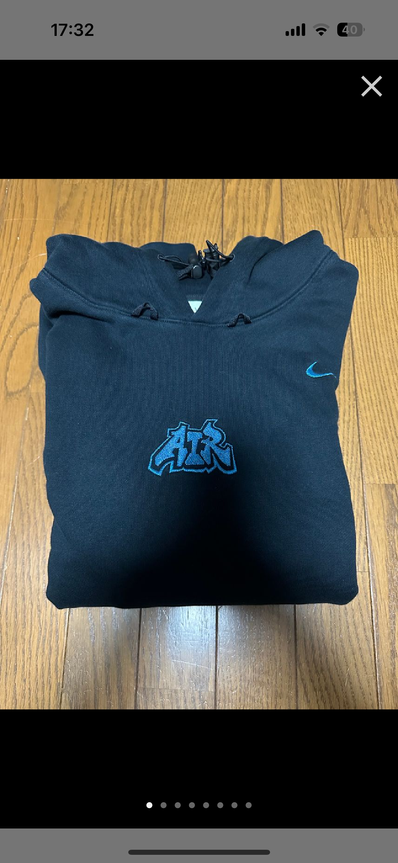 Nike x Off-White Men's Fleece Parka 006 "Black"