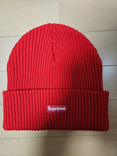 Supreme SS21 Overdyed Beanie "Red"(21SS)