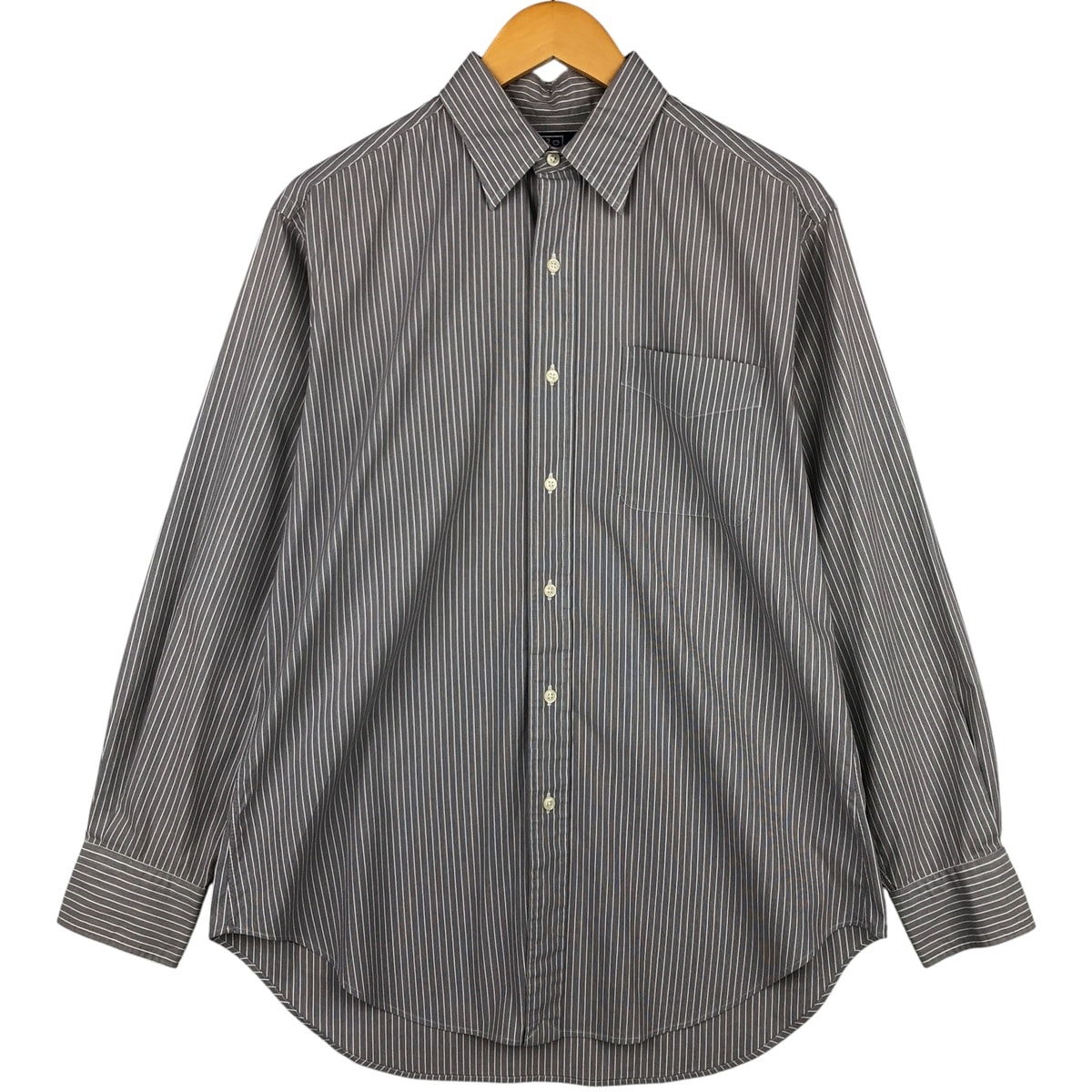 古着 ラルフローレン Ralph Lauren POLO by Ralph Lauren ANDREW 長袖 ストライプシャツ メンズM相当/eaa598105