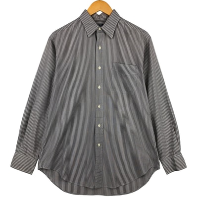 古着 ラルフローレン Ralph Lauren POLO by Ralph Lauren ANDREW 長袖 ストライプシャツ メンズM相当/eaa598105