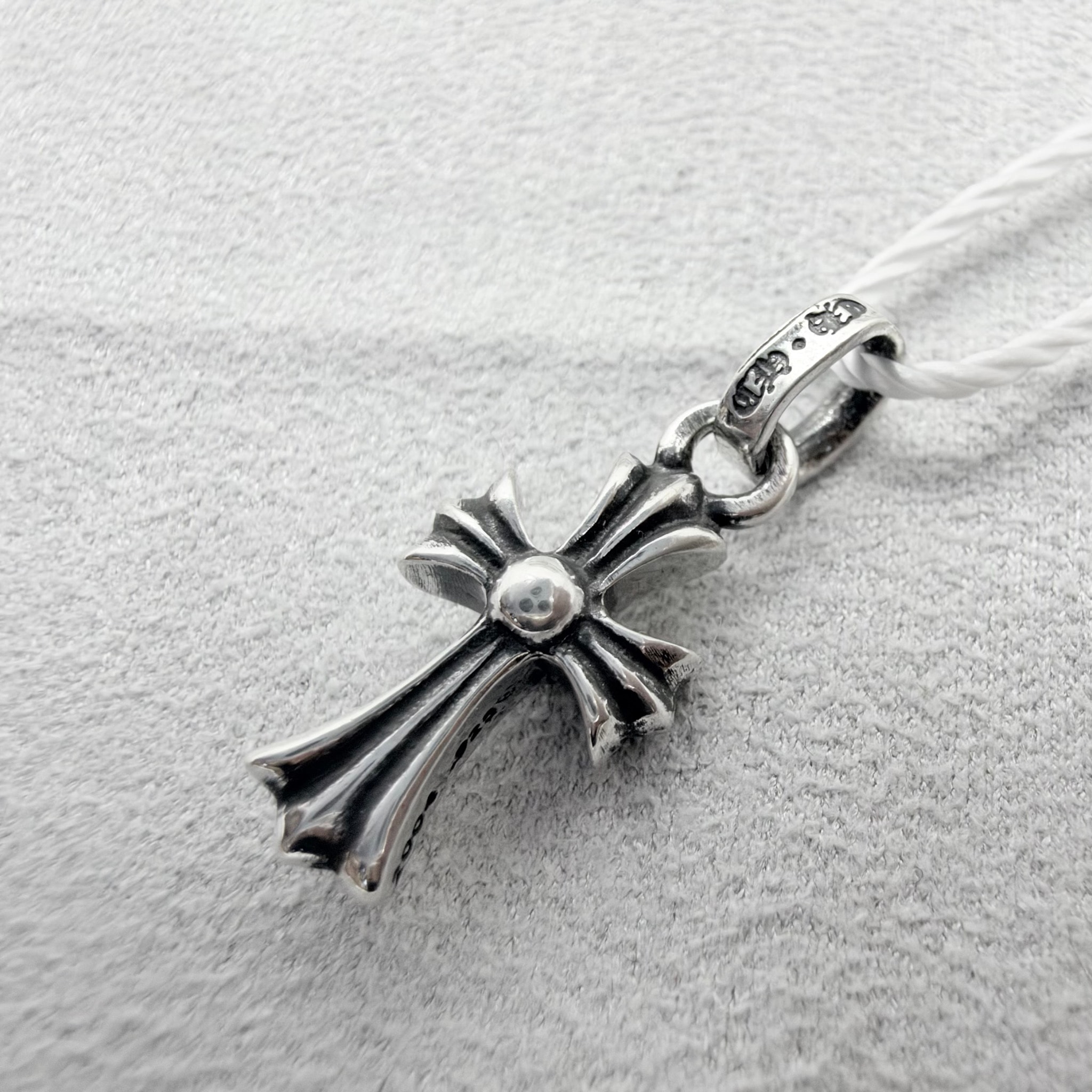 Chrome Hearts Cross Baby Fat Charm "Silver"
