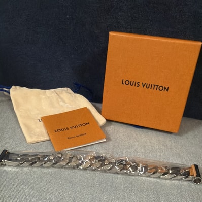 Louis Vuitton LV Chain Links Bracelet "Silver"