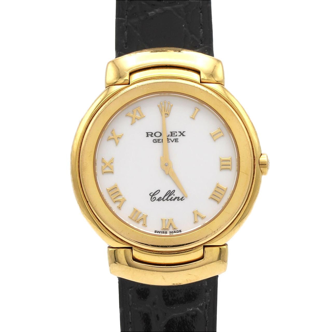 【ノーメンテナンス還元価格】ロレックス チェリーニ YG 6622/8 YG クォーツ N番