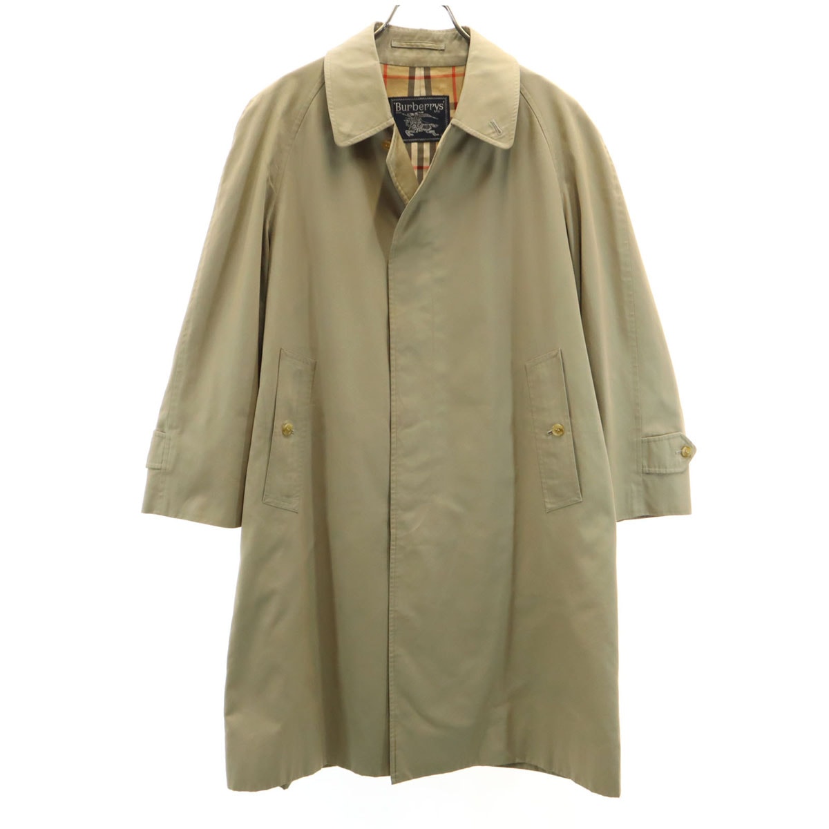 Burberrys バーバリーズ 90s オールド ステンカラーコート 88-160 アッシュベージュ