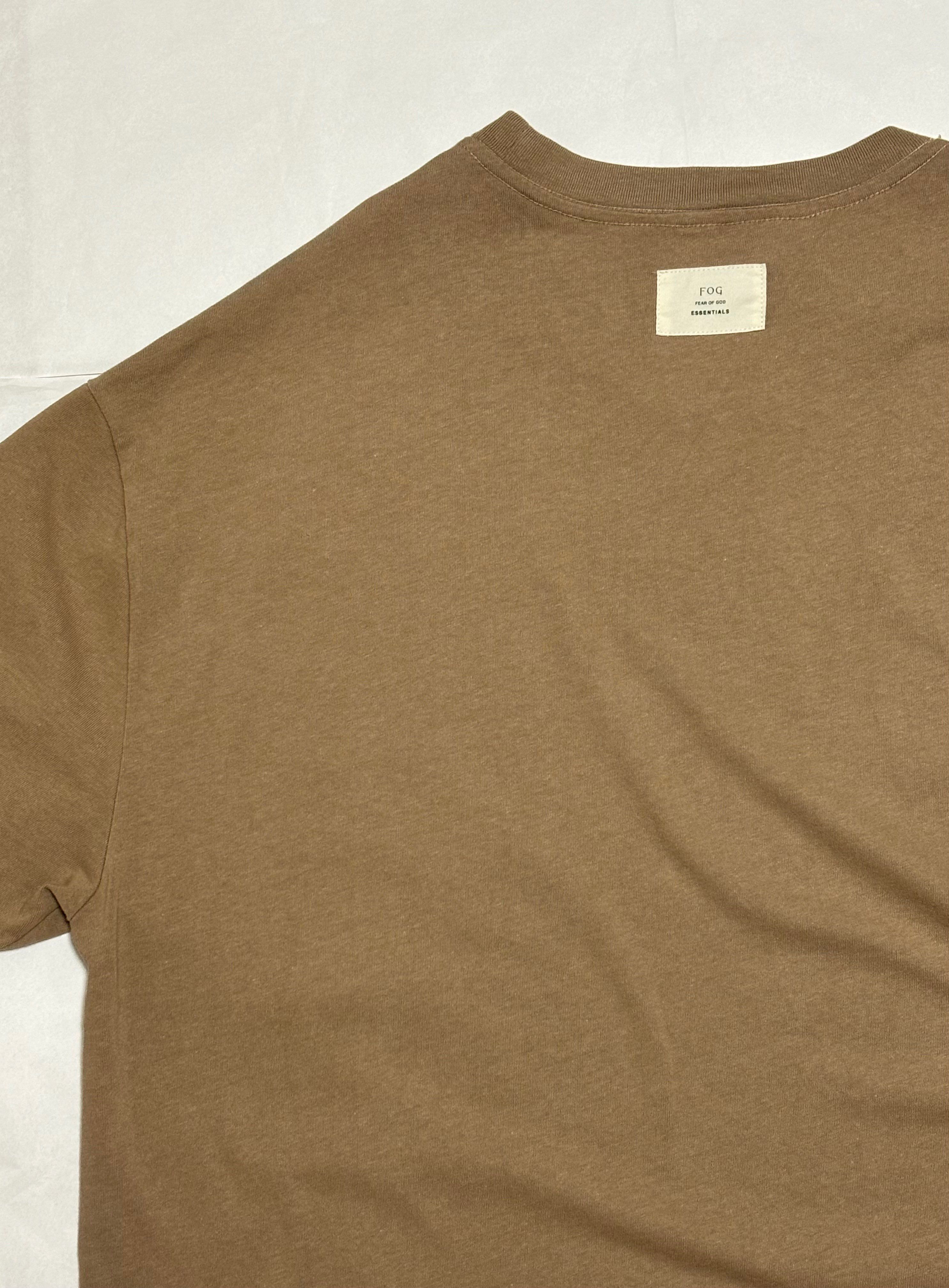 Essentials Boxy T-Shirt 〝Brown〟